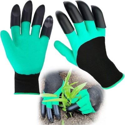 Luvas de jardinagem + garras GRÁTIS