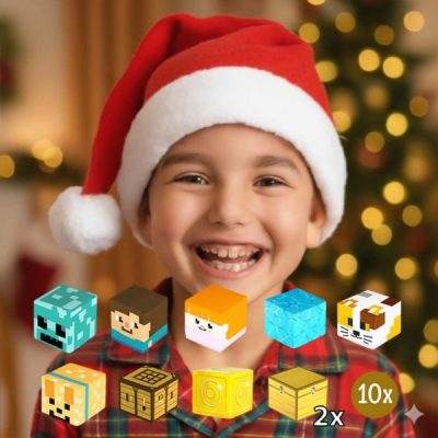 10x blocos adicionais para MAGCRAFTI + chapéu festivo GRÁTIS | XMASHATMAGBLOCKS