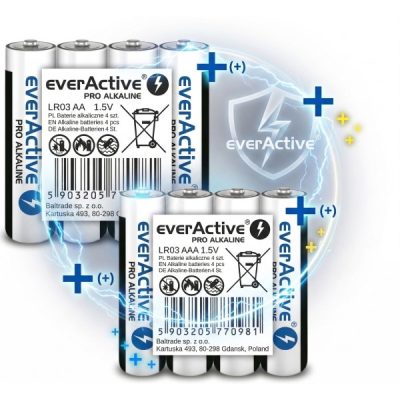 Conjunto de pilhas AA e AAA