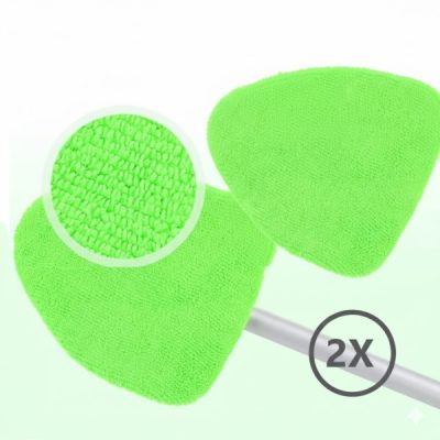 2× panos de limpeza extra para MICROLINKA