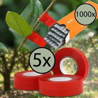 Fitas e agrafes adicionais para PLANTBRAND | PLANTBRANDTAPE